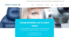 Desktop Screenshot of cuidatusojos.com